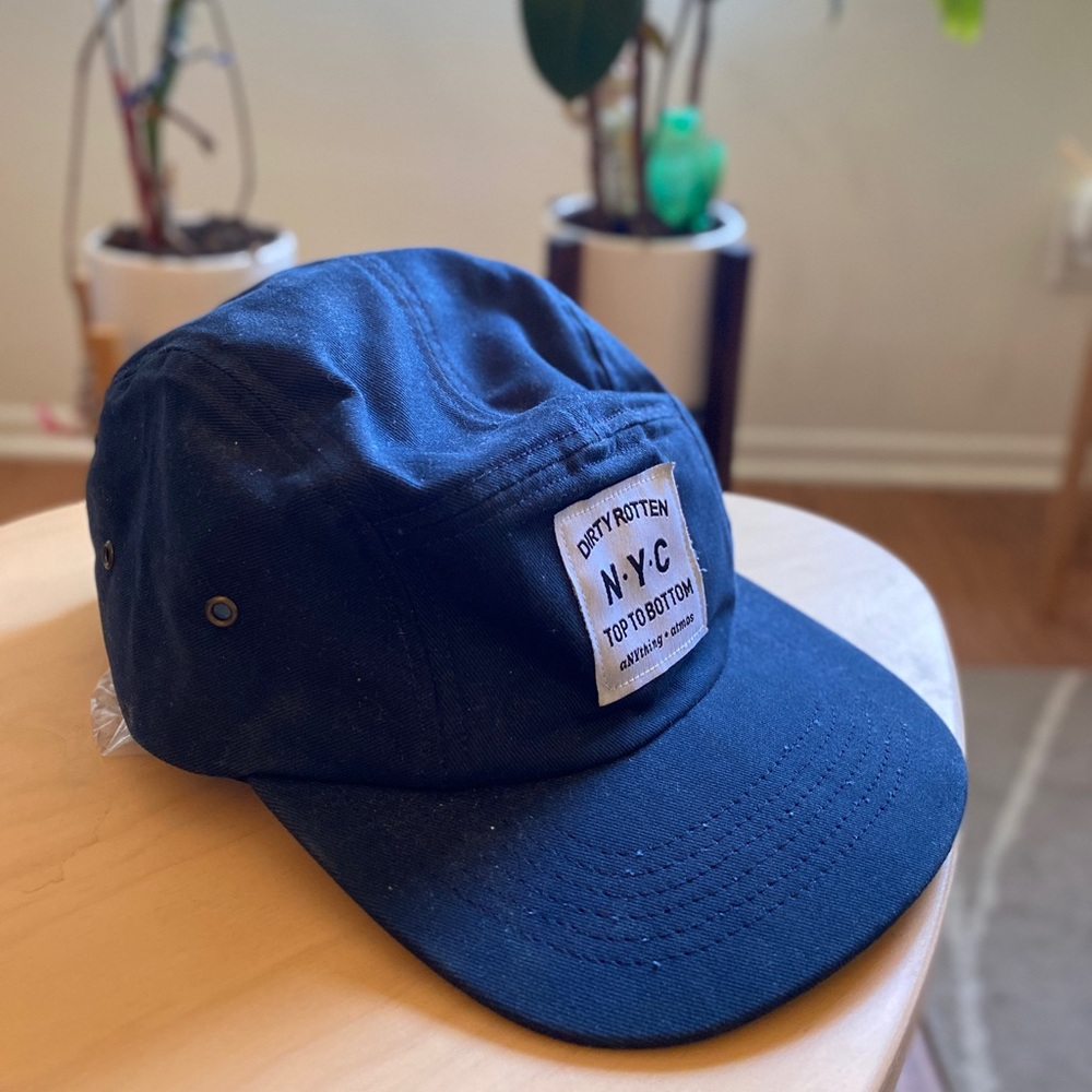 aNYThing x ATMOS cap navy hat